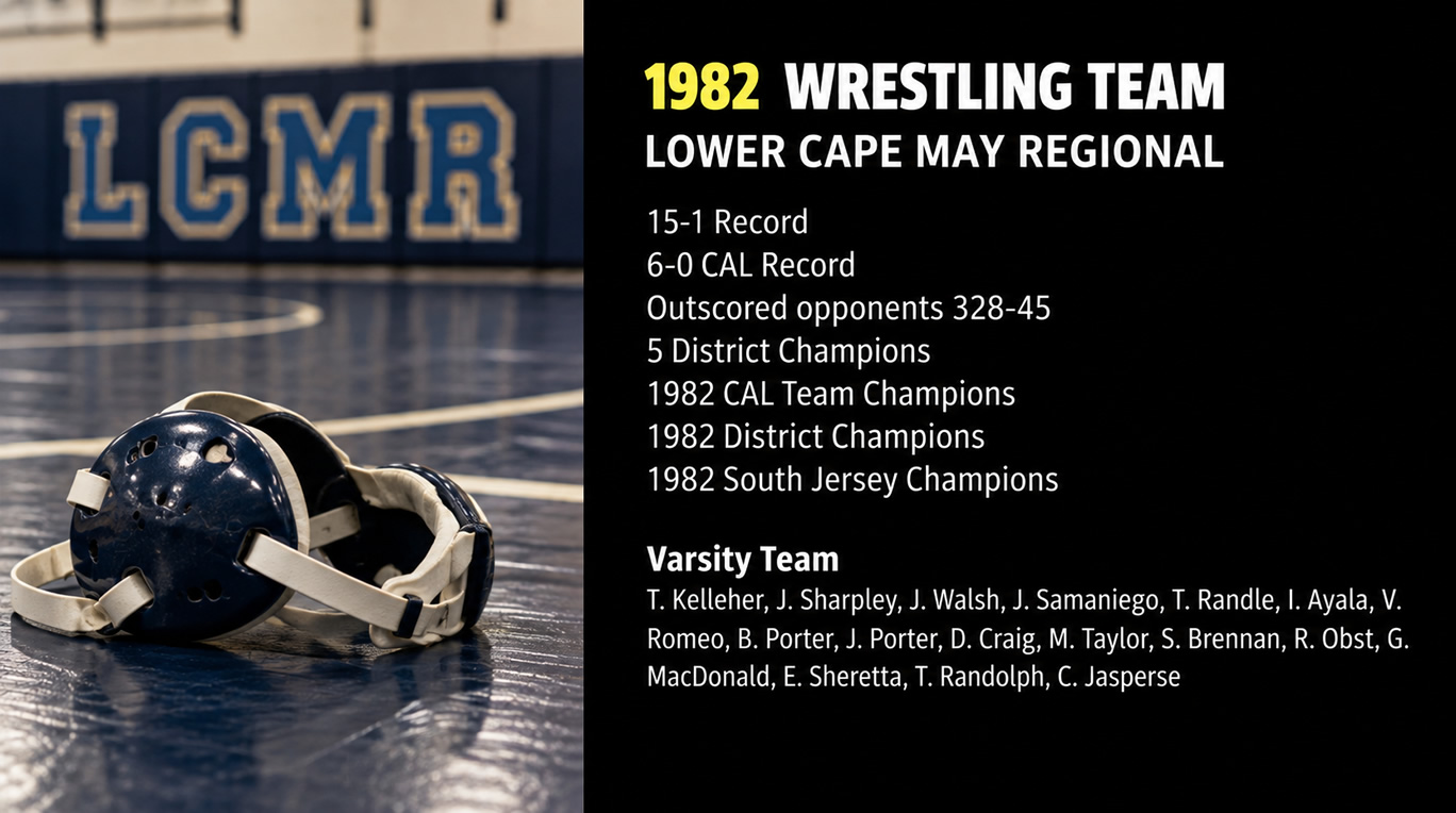1982 Wrestling Team